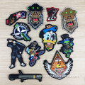 Label Custom soft pvc embossed 3D rubber patch